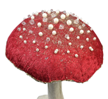 Red Winter Mushroom - 25cm 