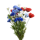 Red, White & Blue Jubilee Flower B 