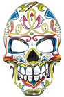 Mr Day of the Dead Mask 