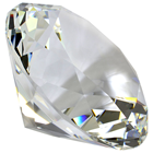 100mm Clear Diamond Cut K9 Crystal Gla 