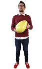 Giant Yellow Egg - 30 x 20cm 
