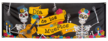 Large Day of the Dead Banner 