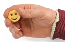 Fake Mini Smiley Face Potatoes - Pk.10 