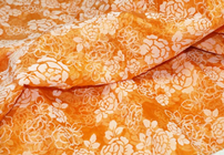 Maxime Organza Deluxe Fabric - Orange 