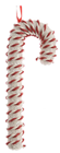 White & Red Swirl Candy Cane 