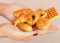 Plastic Mini Breads - Pk.24 