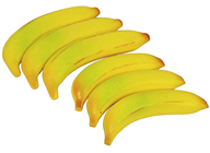 Plastic Bananas - Box of 6 