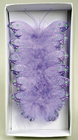Lilac Feather Butterfly - 8cm Pk.6 