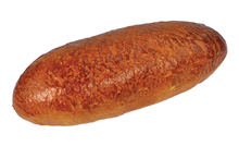 Plastic Oval Loaf of Wheat Bread - 3 