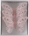Decorative Pink Butterflies - Pk.3 