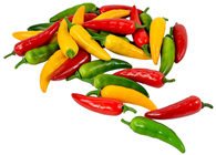 Mixed Chilli Peppers - Pk.30 