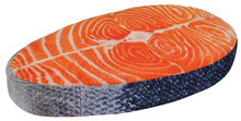 Large Plush Foam Salmon Slice 