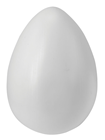 Giant Plastic Egg - White 30 x 20cm