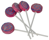 Spiral Lollipop - 10cm Pk.5 