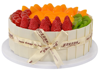 Patisserie Style White Chocolate Fruit G 