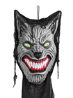 Giant Werewolf Head with Light & Sound