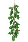 Giant Holly Leaf and Berry Garland -%2 