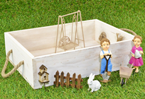 Mini Garden Set with Figurines and Swi 