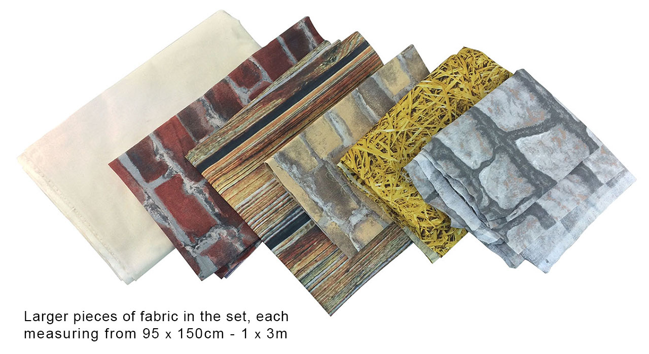 Craft Fabric Selection 2 - Fabric Oddments End of Roll