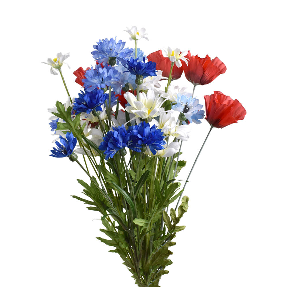 Red, White & Blue Jubilee Flower B 