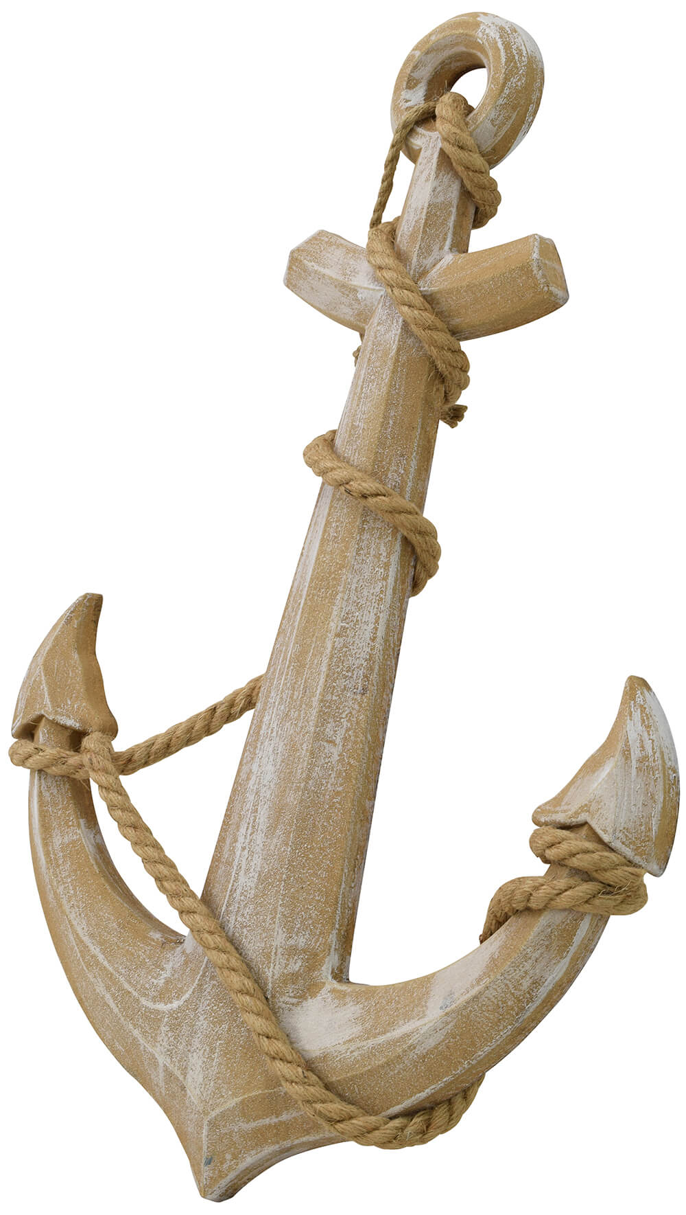 Wooden Anchor with Rope 