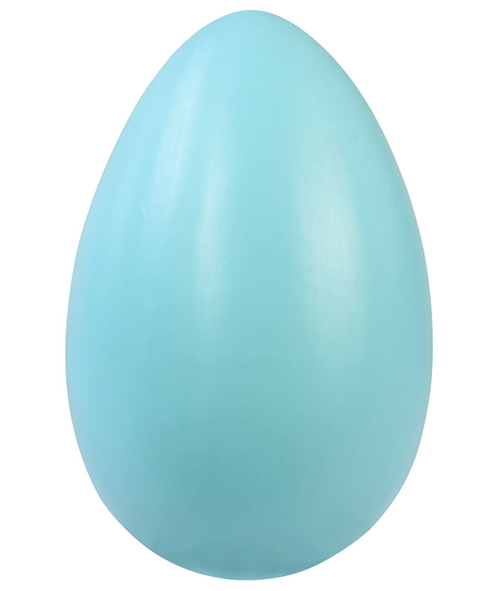 Big Blue Egg 17 x 11cm - Easter and Spring