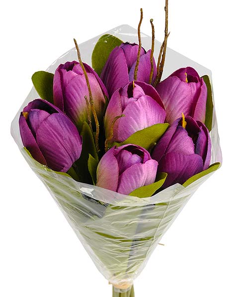 Tulip Bouquet - Purple 