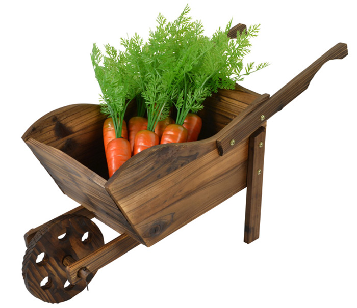 Decorative Wheelbarrow Scenery Display Props