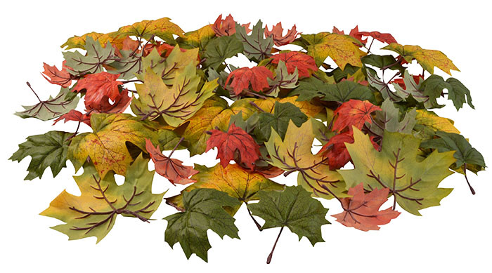 Artificial Autumn Leaves - Pk.72 