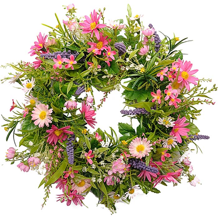 Flower Wreath - Pink 