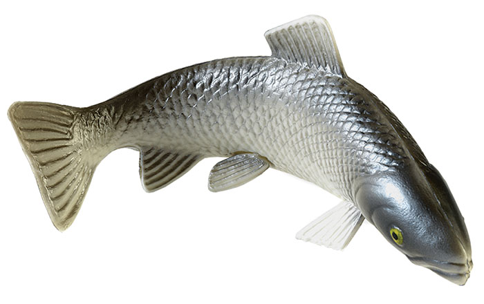 Plastic Salmon 19cm - Fish Seafood