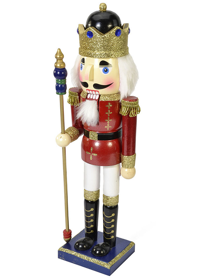 Decorative Wooden Nutcracker King Soldier 50cm Christmas Other