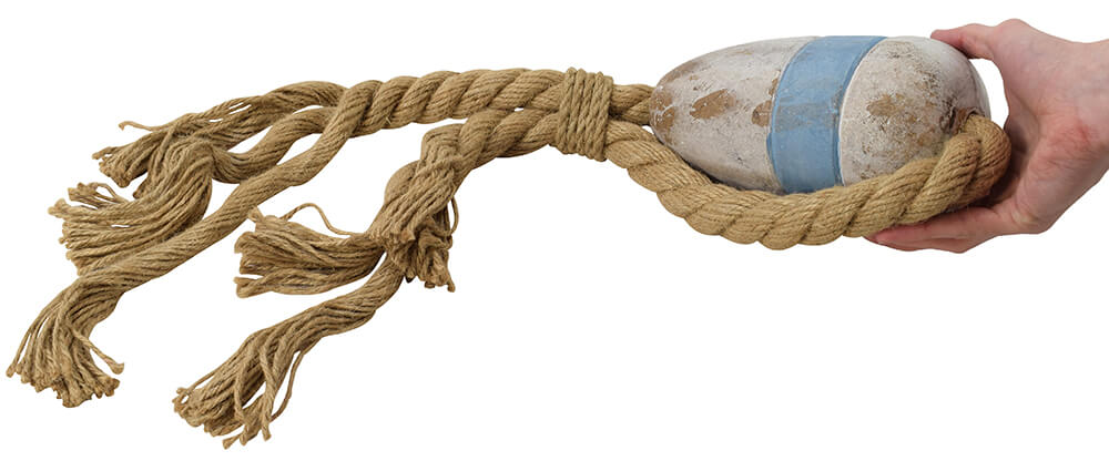 Wooden Fender with Rope 