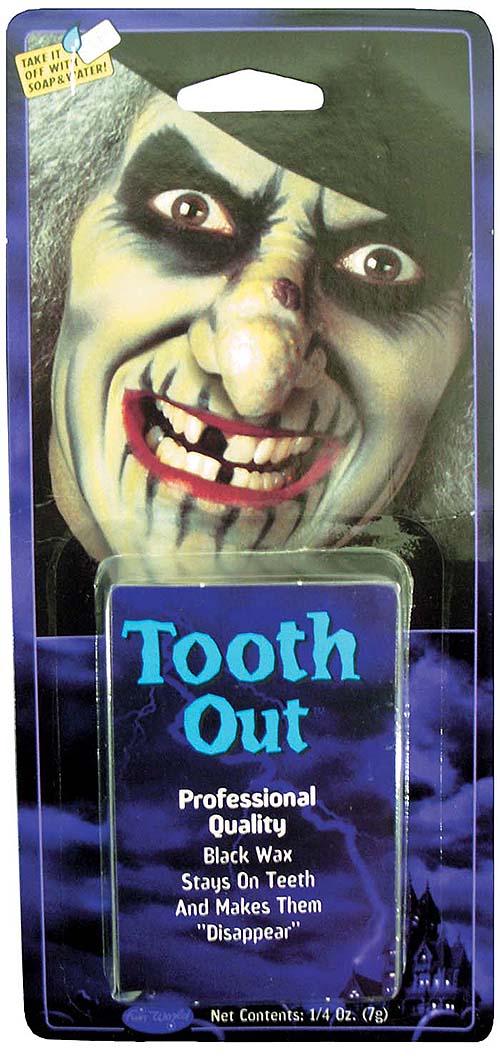 Tooth Blackout Halloween MakeUp