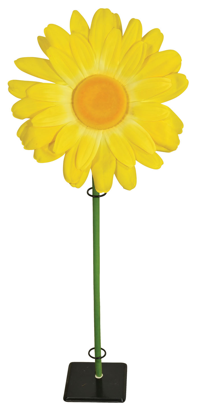 Yellow Daisy with Stem 100 x 40cm - Giant Decorative Flowers