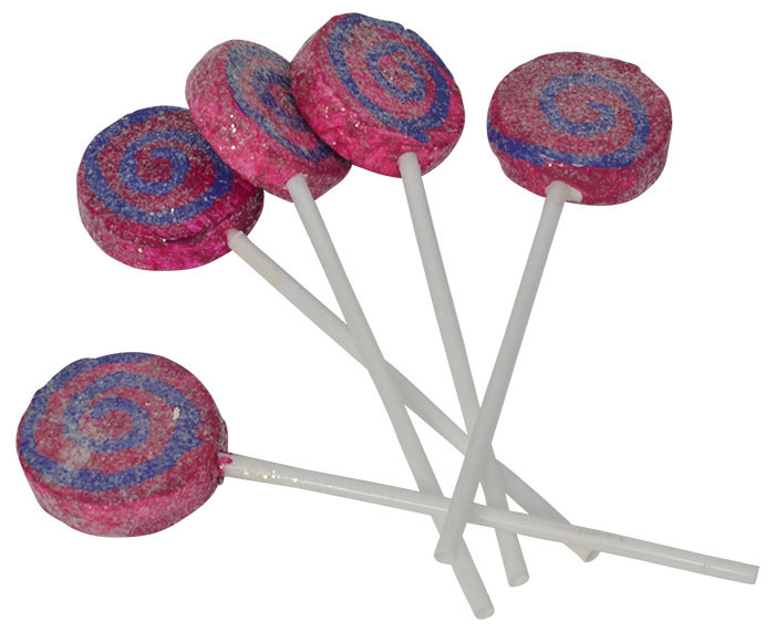 Spiral Lollipop 10cm Pk5 - Sweets Ice Cream