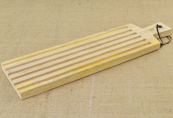 Mango Wood Grooved Bread Board 