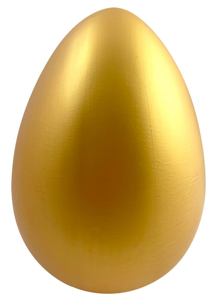 Giant Golden Egg - 30 x 20cm 