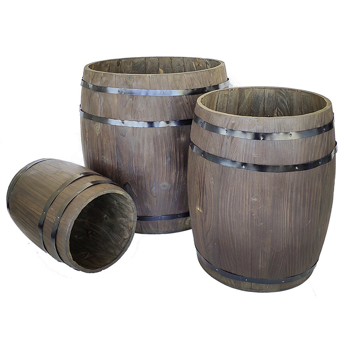 Set of 3 Barrels 
