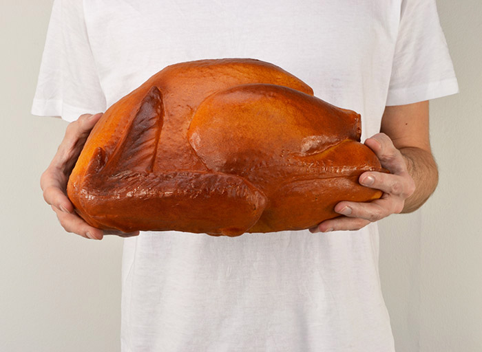 Plastic Roast Turkey 