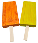 Oversized Ice-Lollies, Pk.2 - Seconds 