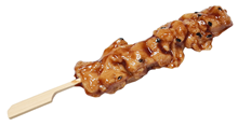 Fake Teriyaki Chicken Skewer Kebab 