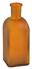 Square Glass Bottle - 19cm 