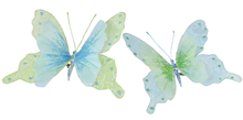 Blue Butterflies - 20cm Pk2 