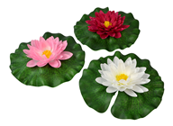 Waterlily on Leaf, Set of 3 