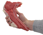 Raw Meat Steak on the Bone 