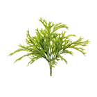 Green Plastic Seaweed Bush - 35cm 