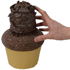 Giant Chocolate Cream Cupcake 