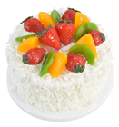 White Chocolate Fruit Gateau 