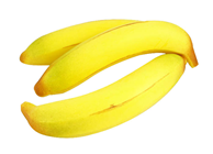 Plastic Bananas - 19cm Pk.3 